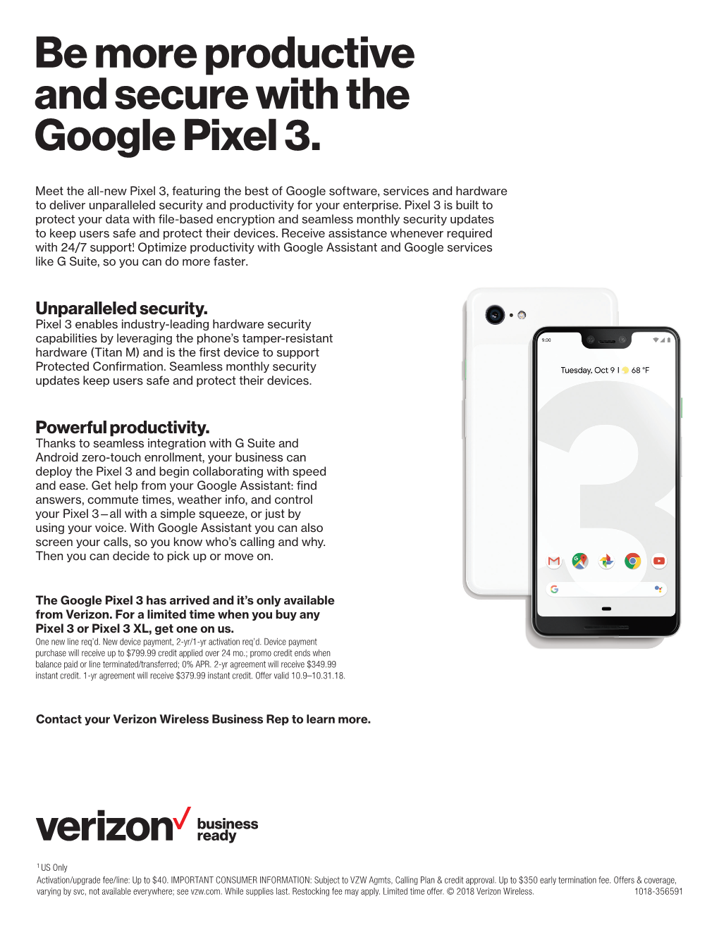 Be More Productive and Secure with the Google Pixel 3