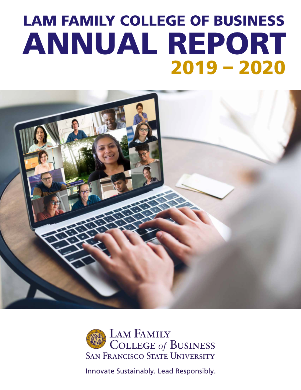 Lam Family College of Business Annual Report 2019-2020 (Pdf)