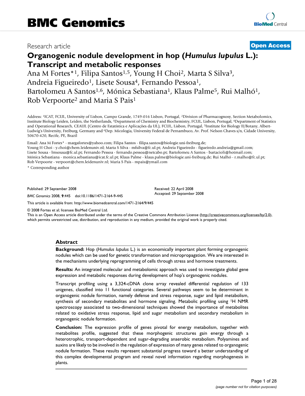 Viewed by [60]], Moreover, Phenolic Compounds Such As Dihydrophenyl- Which Peaked in Hop Internodes Cultured for 24 H [8]