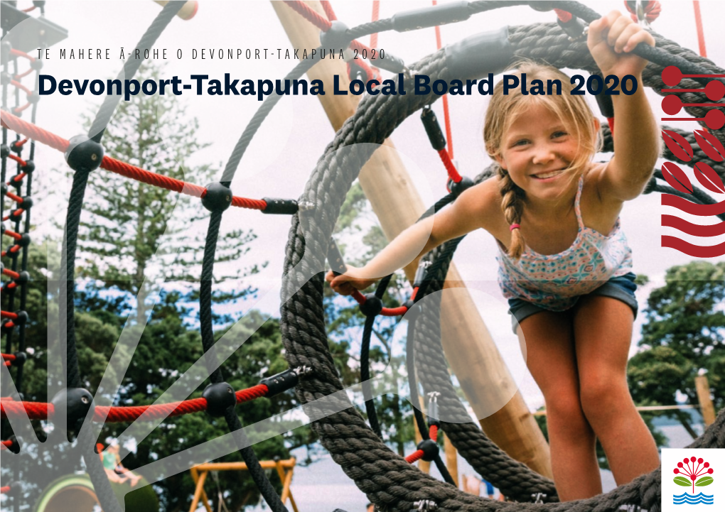 Devonport-Takapuna Local Board Plan 2020 Mihi