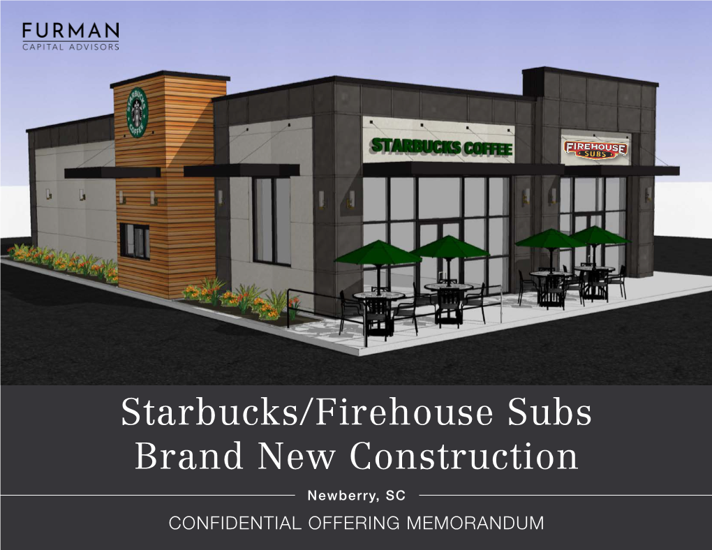 Starbucks/Firehouse Subs Brand New Construction