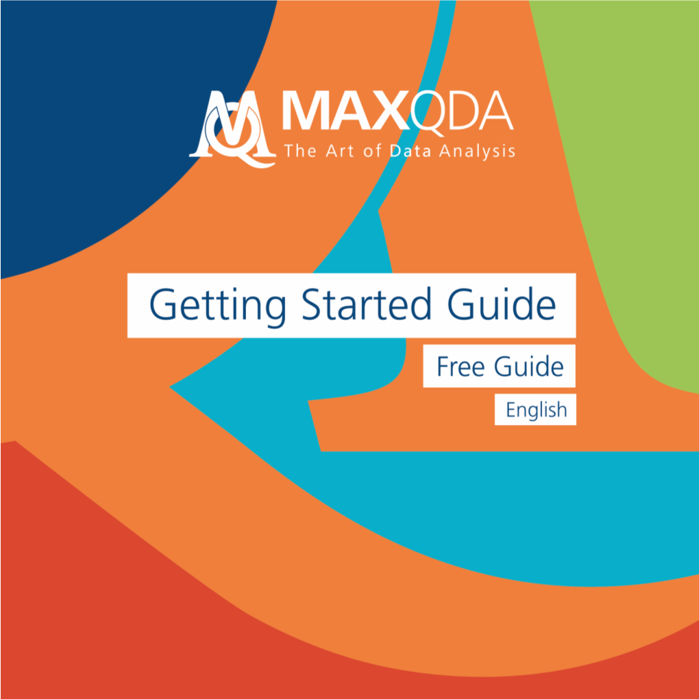 Getting Started with MAXQDA 2020