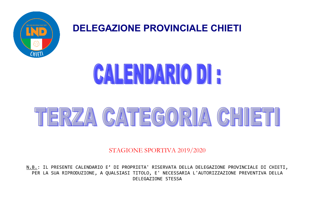Delegazione Provinciale Chieti