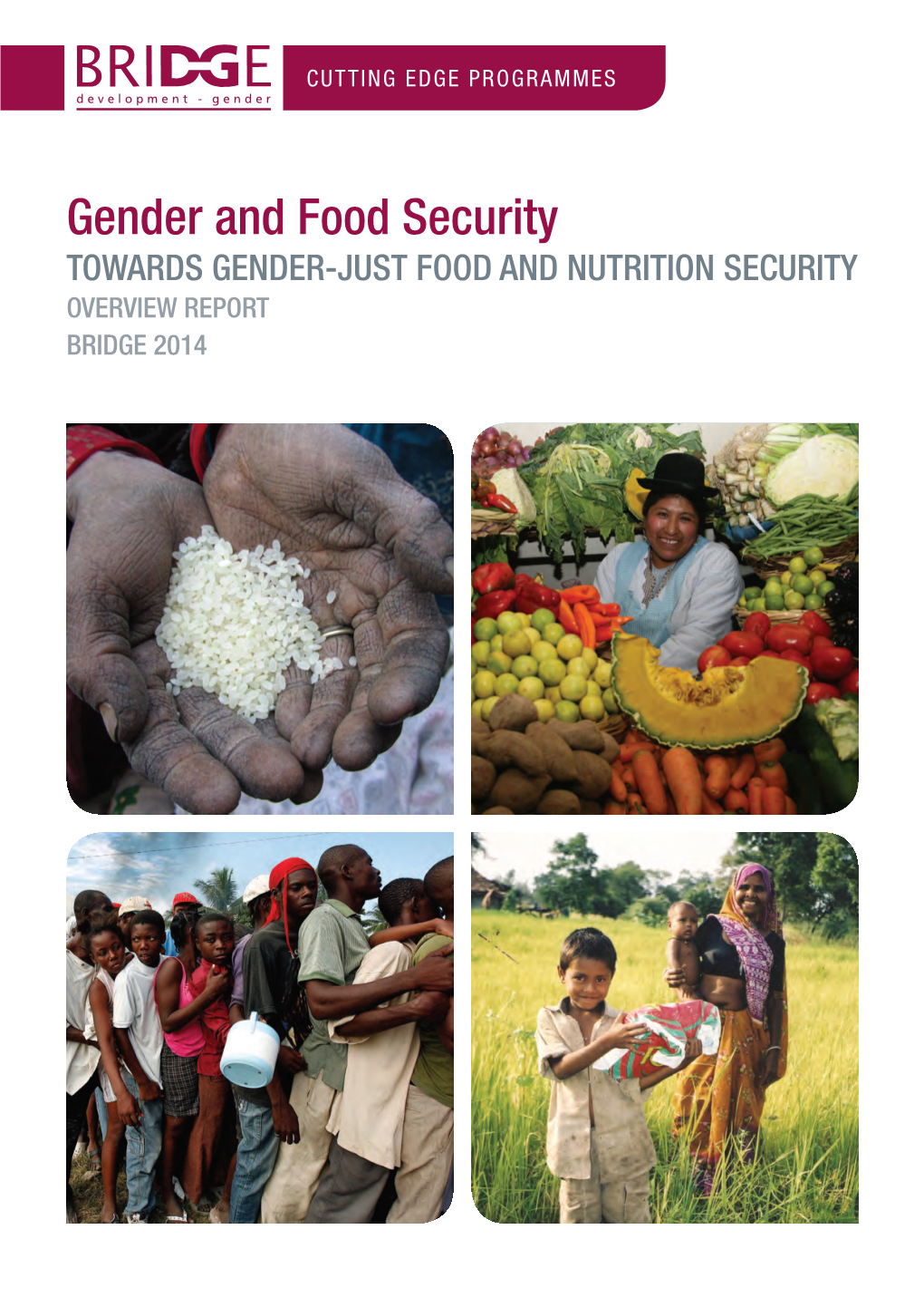 Towards Gender-Just Food and Nutrition Security Overview Report Bridge 2014