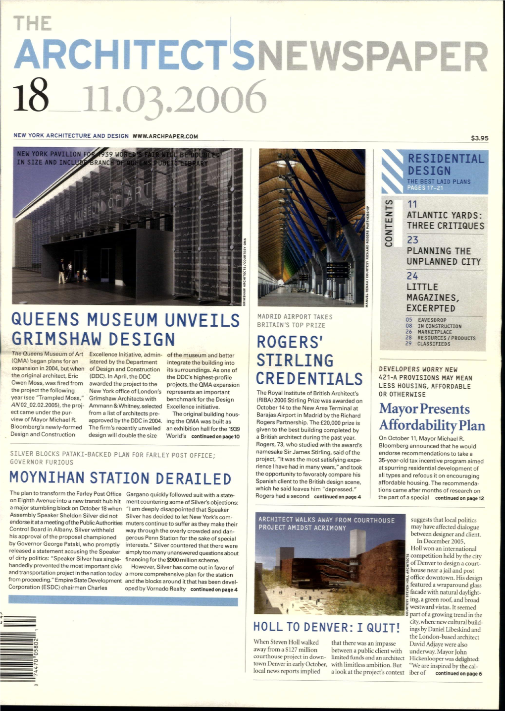 Architectsnewspaper 18 11.03.2006