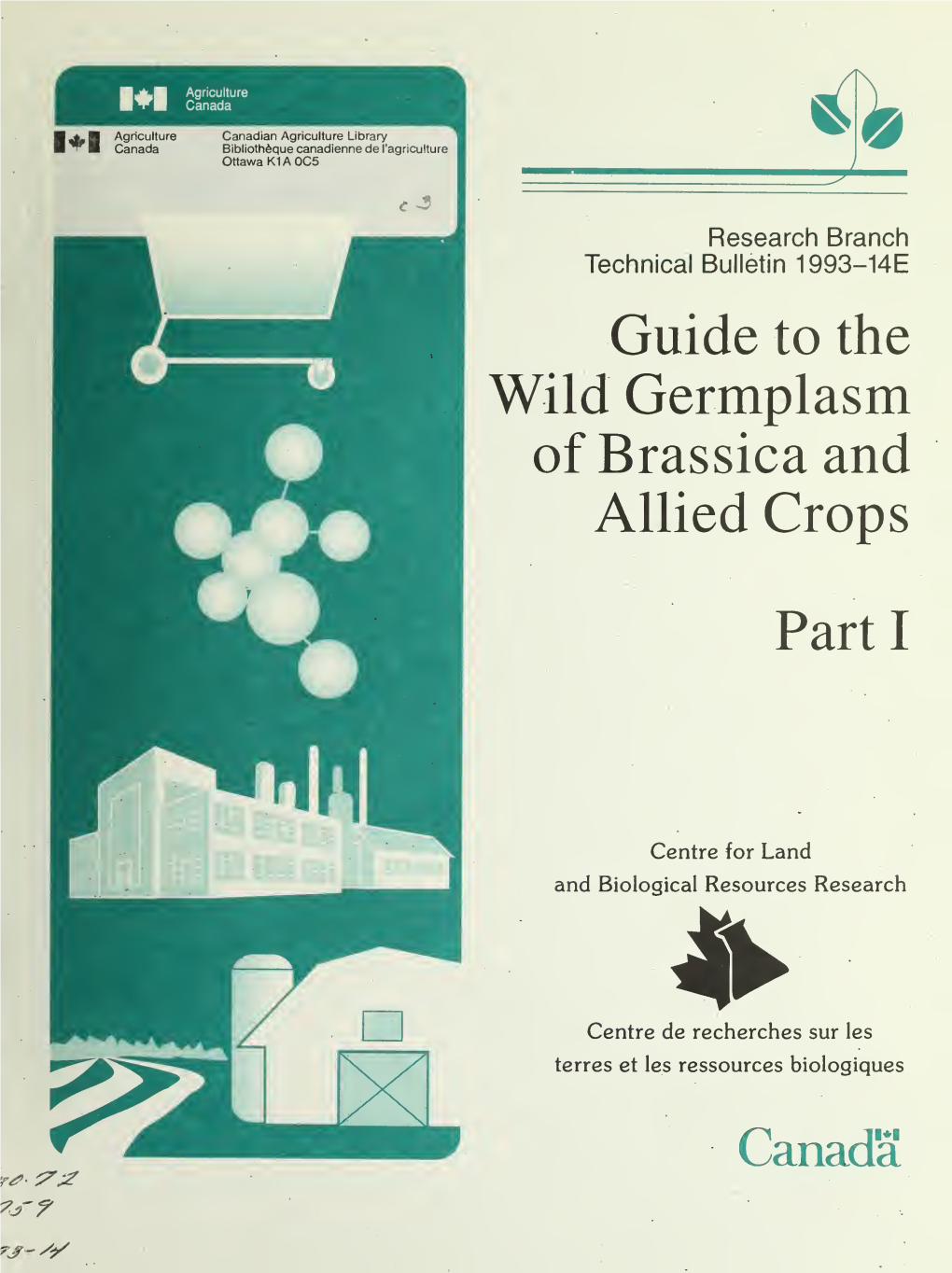 Guide to the Wild Germplasm of Brassica and Allied Crops