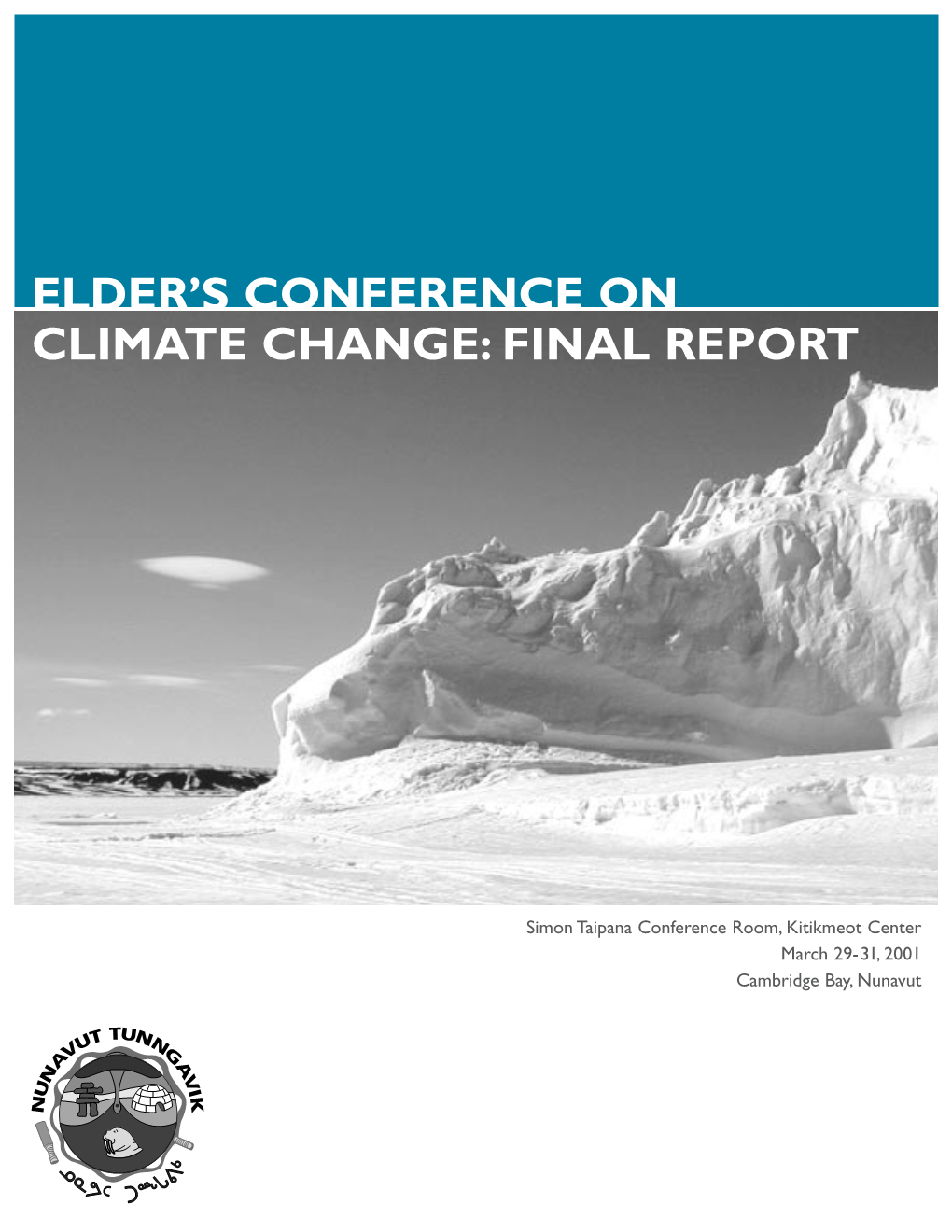 Elders Report on Climate Change