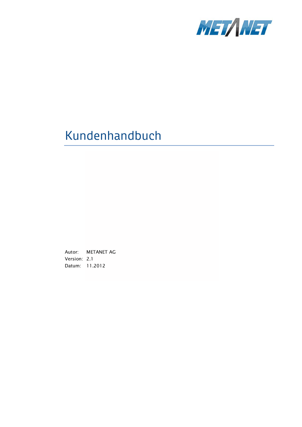 Kundenhandbuch