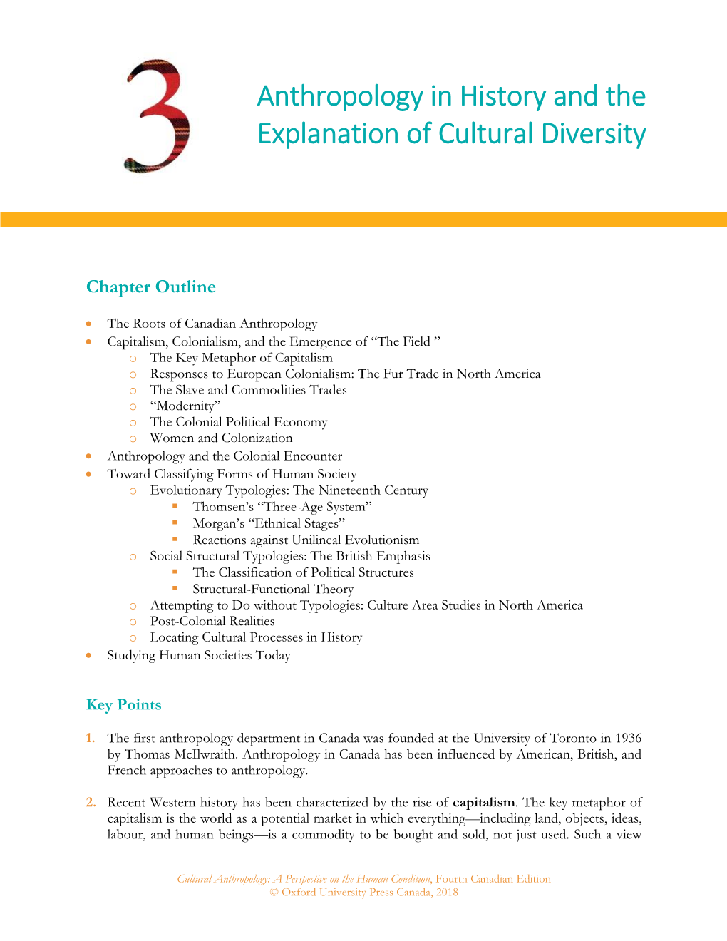 Chapter 3 Anthropology in History and the Explanation of Cultural Diversity