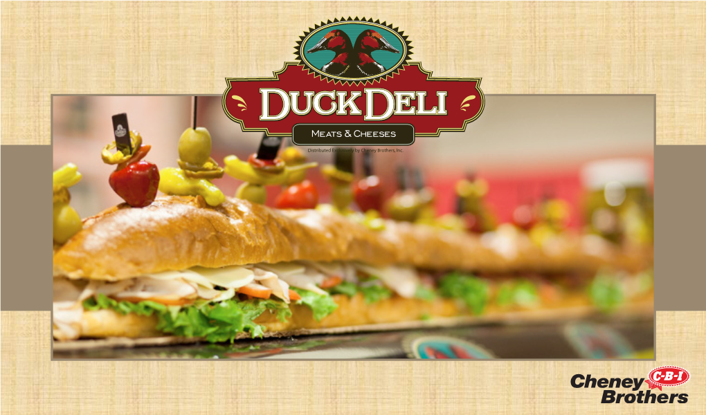 Duck Deli Gourmet Deli Items