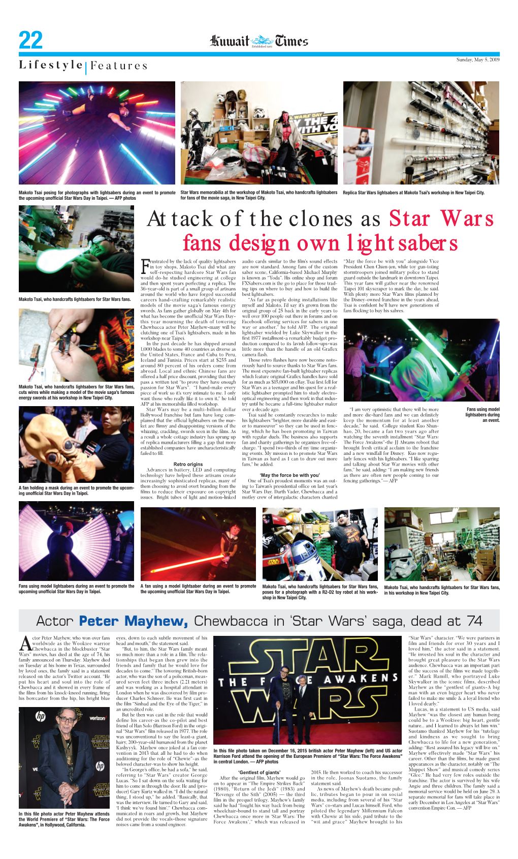 Attack of the Clones As Star Wars Fans Design Own Lightsabers