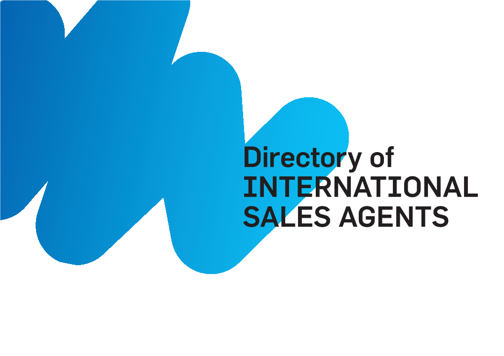 Directory of INTERNATIONAL SALES AGENTS INTRODUCTION