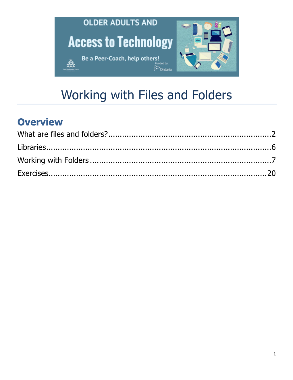Working with Files and Folders