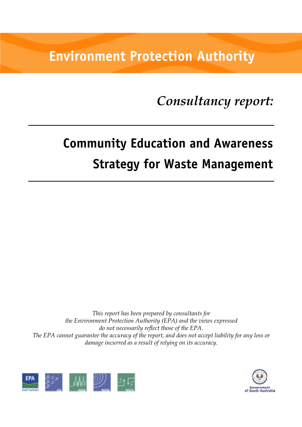Community Education and Awareness Strategy for Waste Management