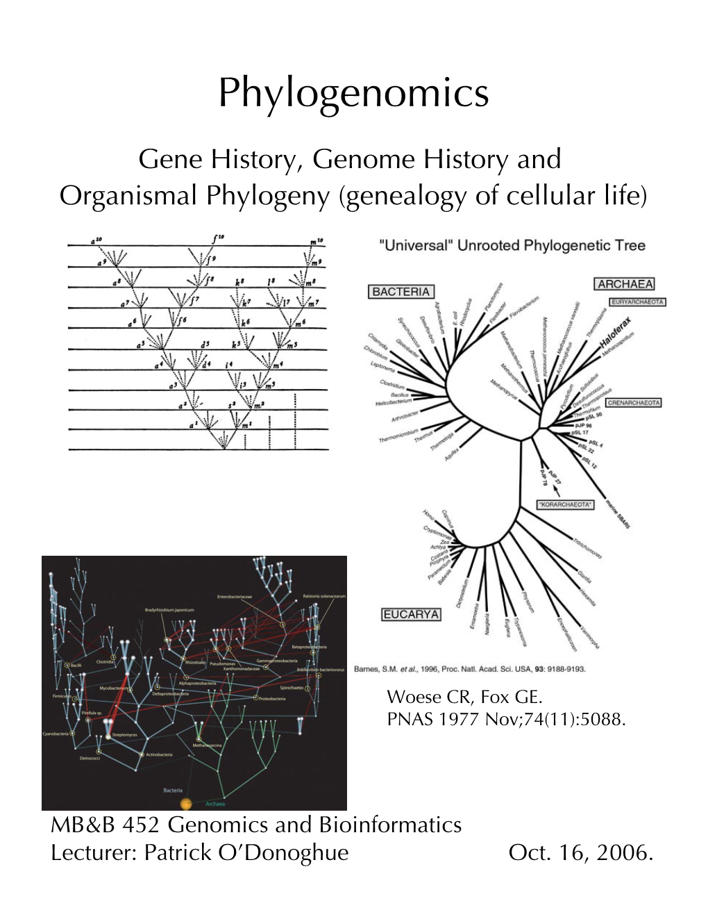 Phylogenomics