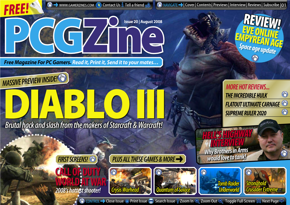 Pcgzine Issue 20