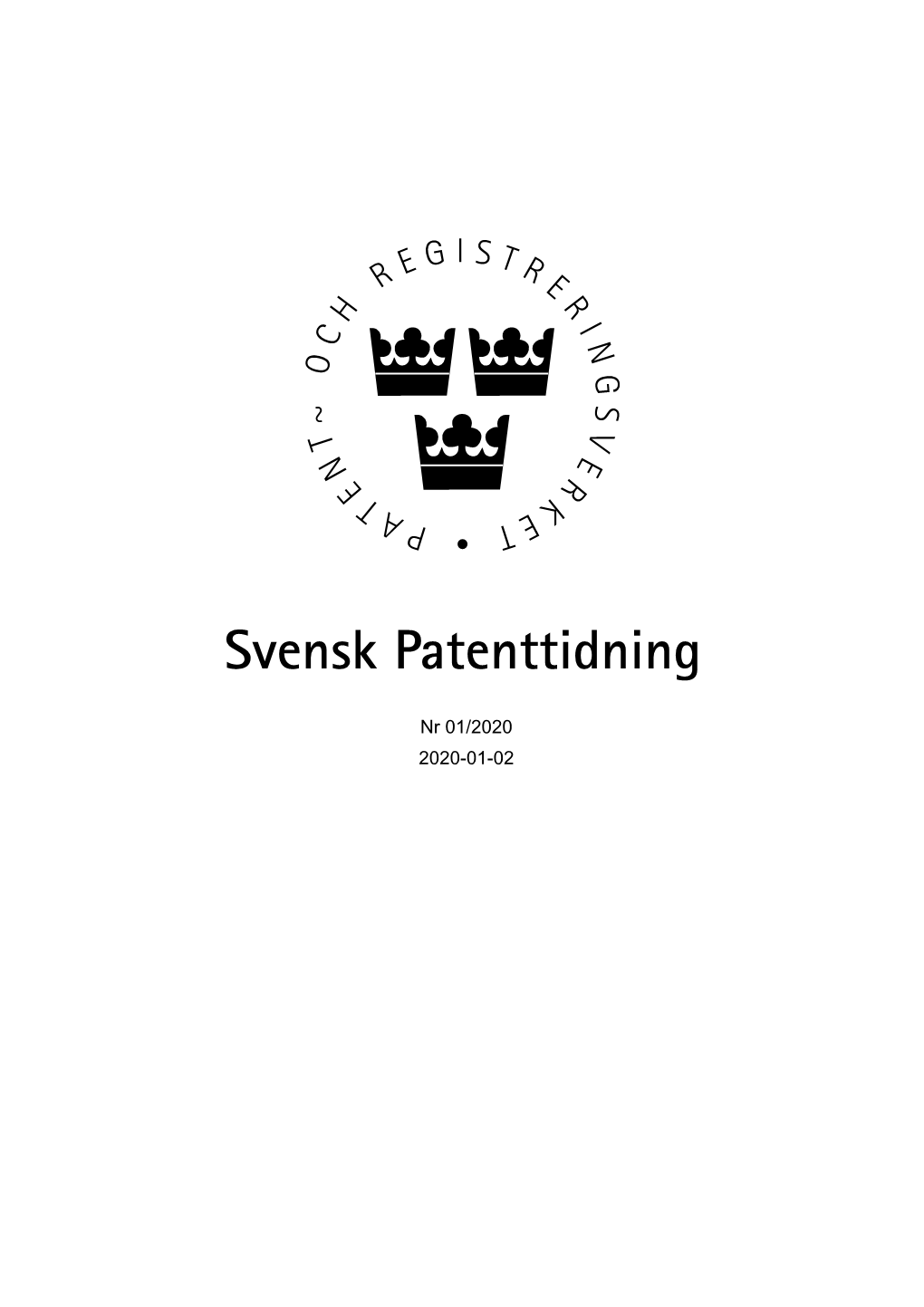 Svensk Patenttidning Nr 01/2020