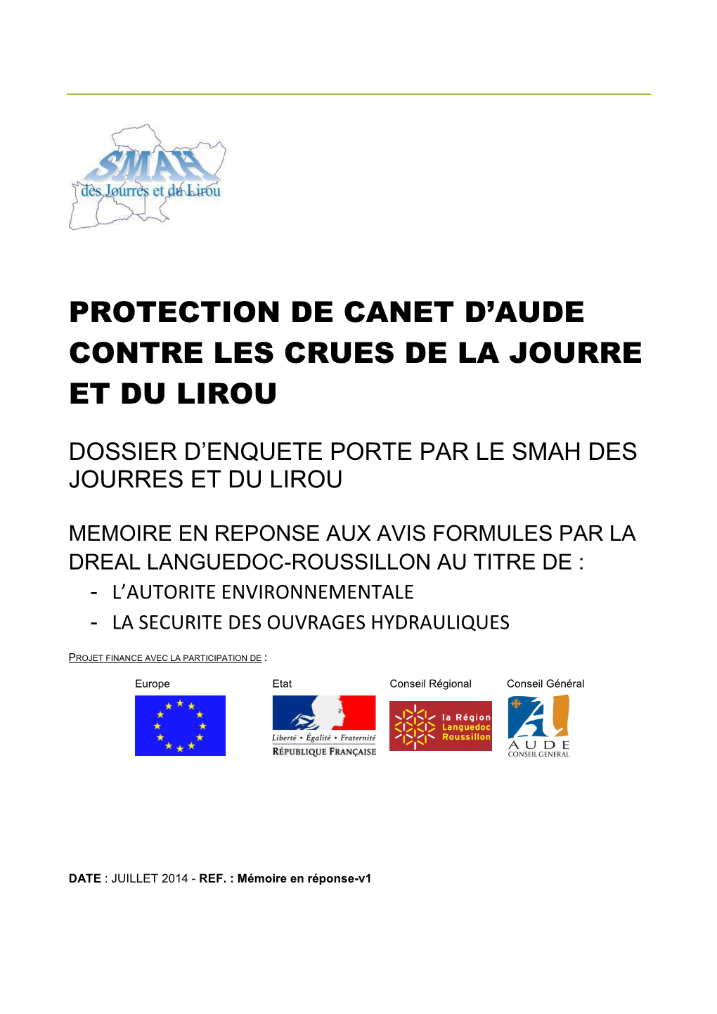 Protection De Canet D'aude Contre Les Crues De La