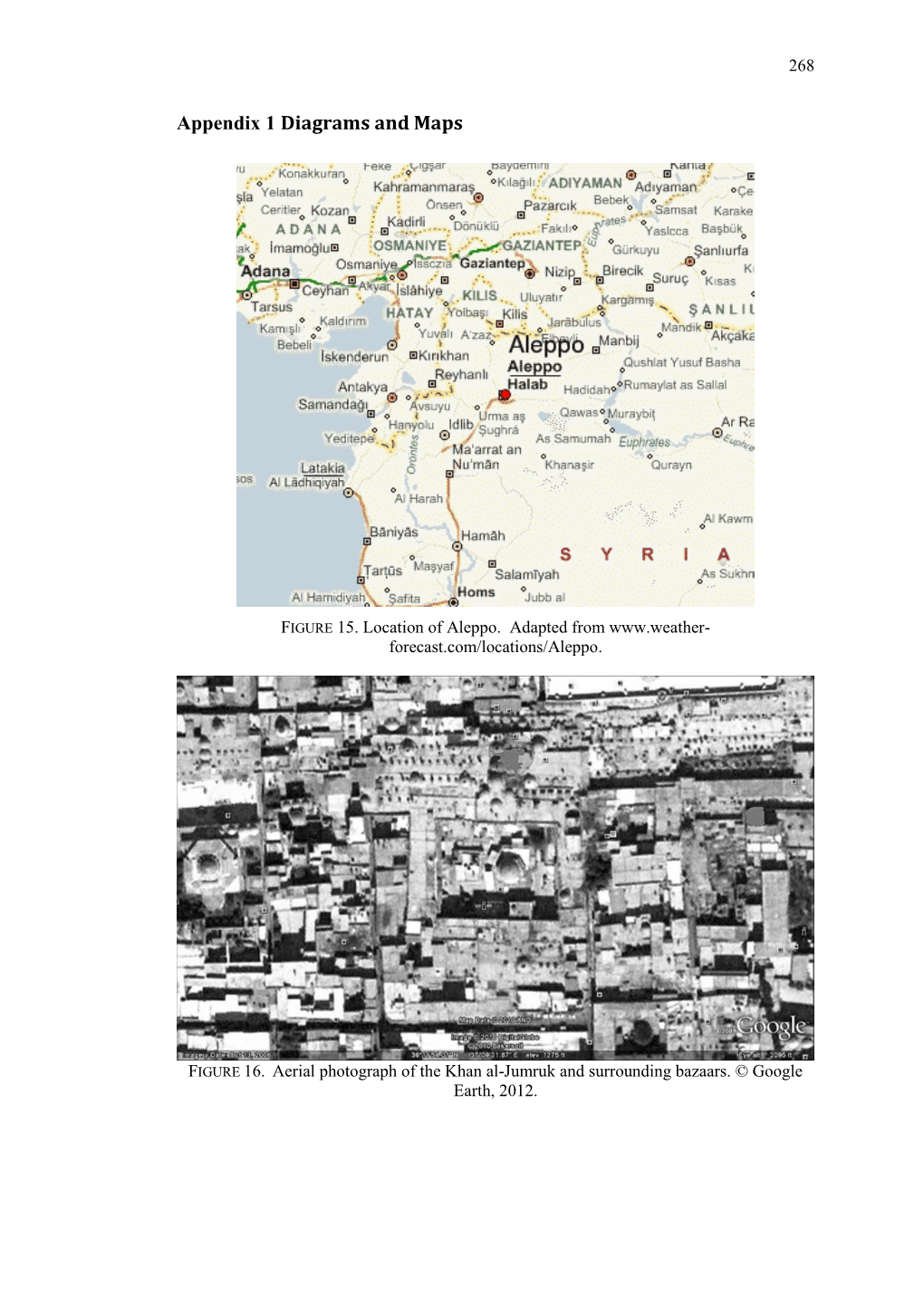 Appendix 1 Diagrams and Maps