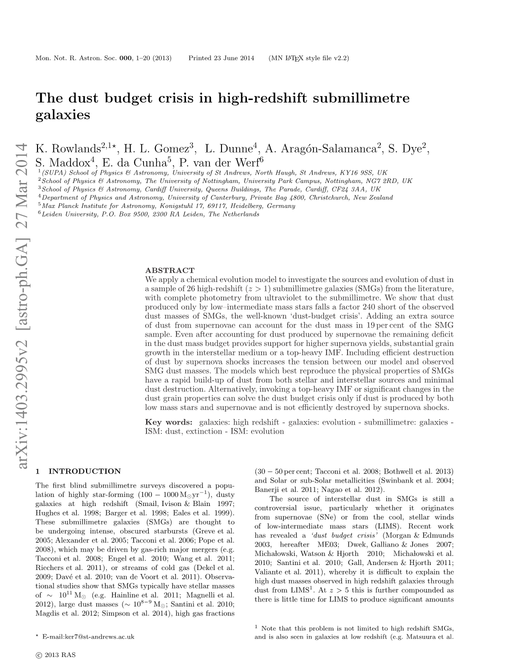 The Dust Budget Crisis in High-Redshift Submillimetre Galaxies