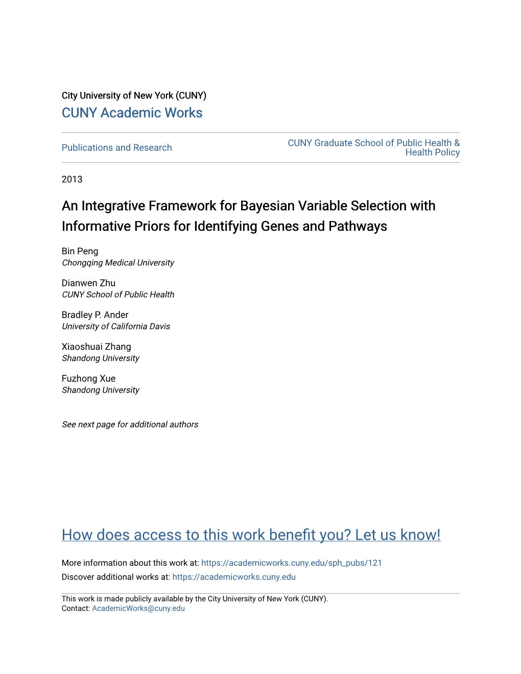 An Integrative Framework for Bayesian Variable Selection with Informative Priors for Identifying Genes and Pathways