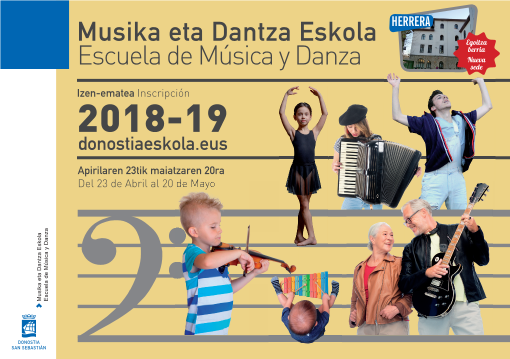 Musika Eta Dantza Eskola Escuela De Música Y Danza