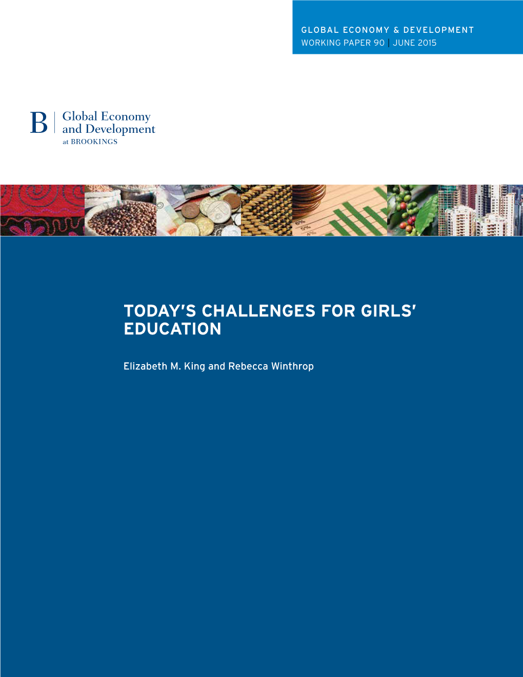Today's Challenges for Girls' Education