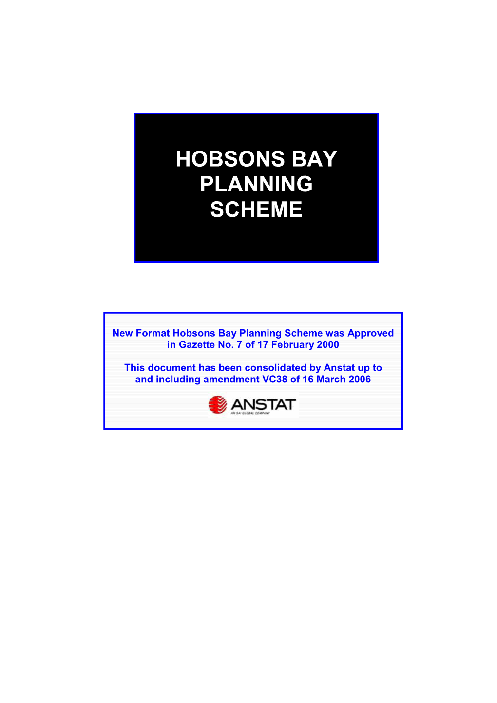 Hobsons Bay Planning Scheme Was Approved