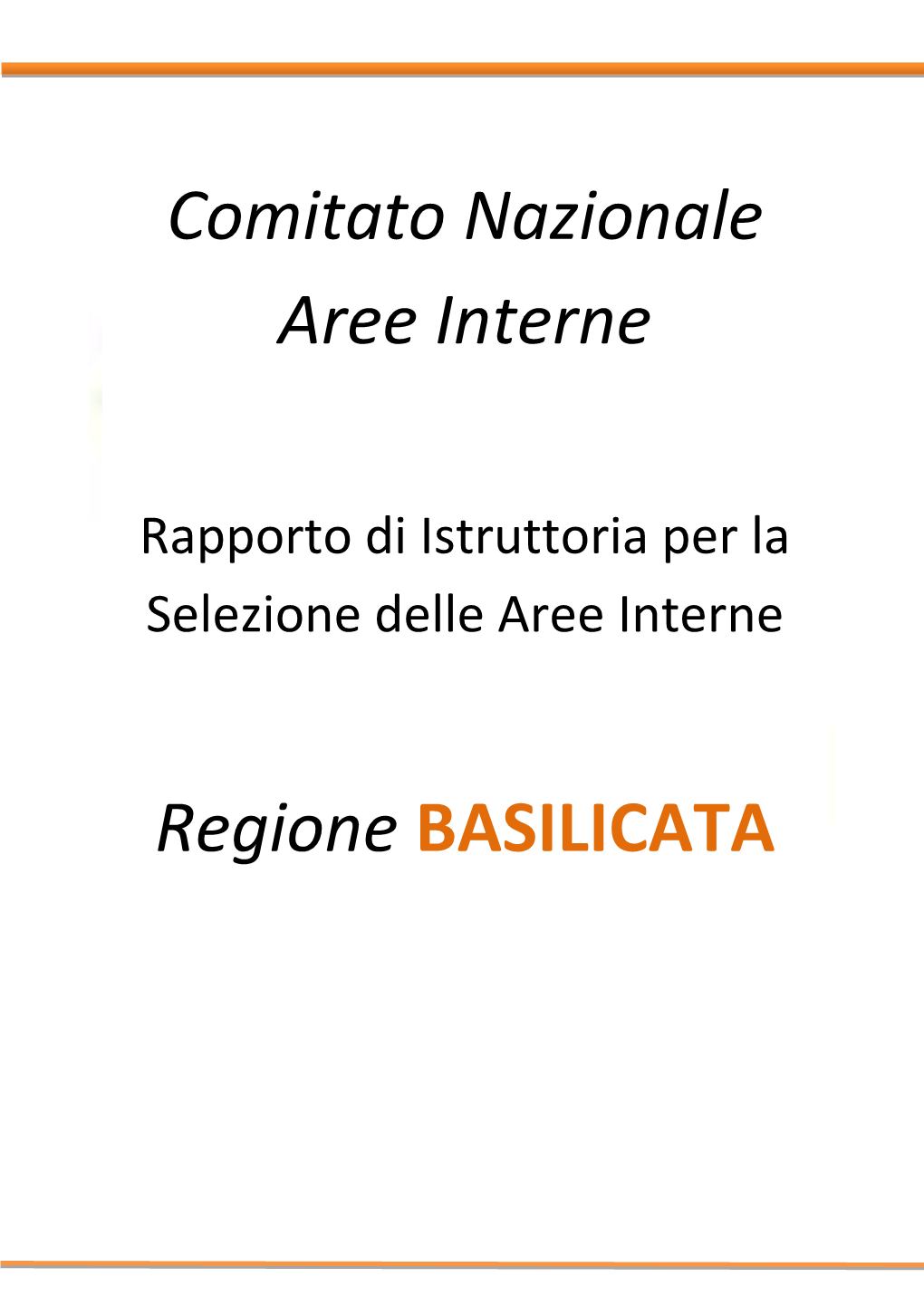 Rapporto Finale Dell'istruttoria Predisposto Dal Comitato