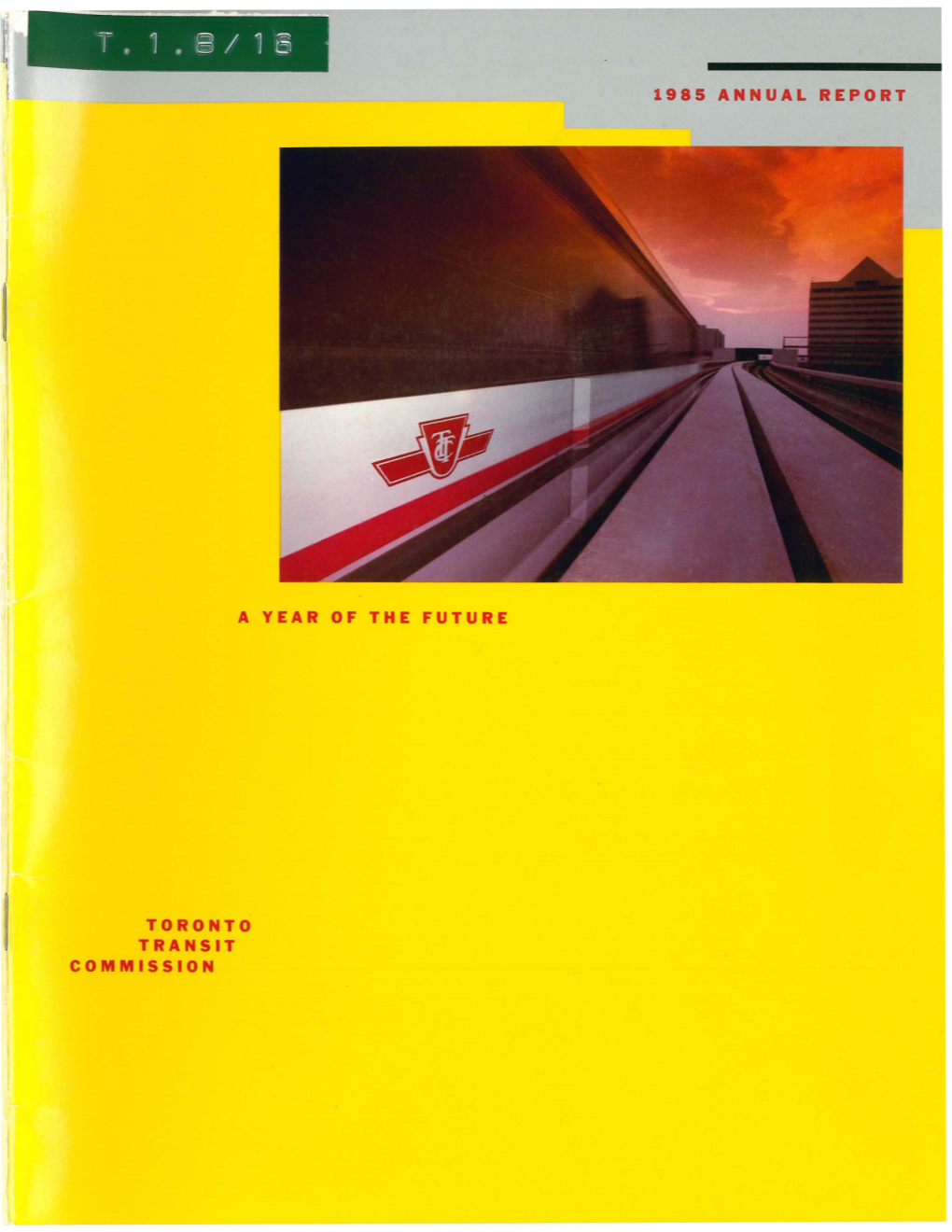 Annual Report 1985