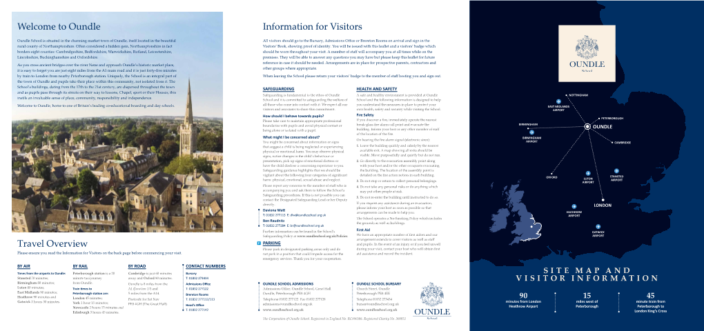 Oundle Information for Visitors Travel Overview