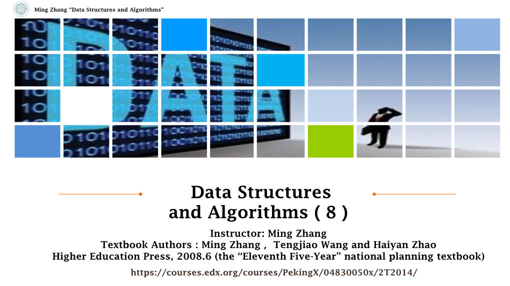 Data Structures and Algorithms（8）