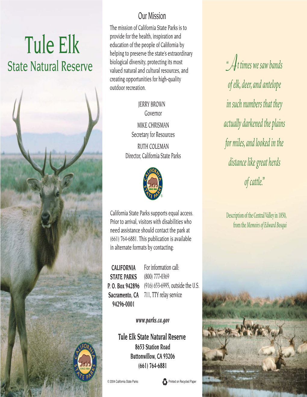 Tule Elk PDF 31411PG1