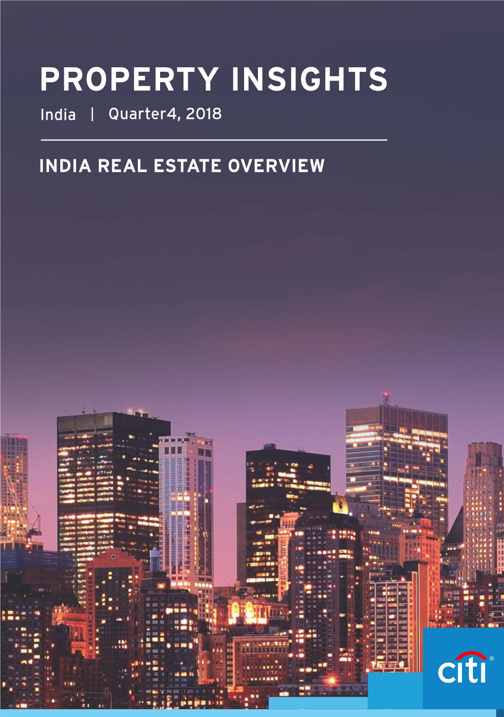 PROPERTY INSIGHTS India Quarter4, 2018