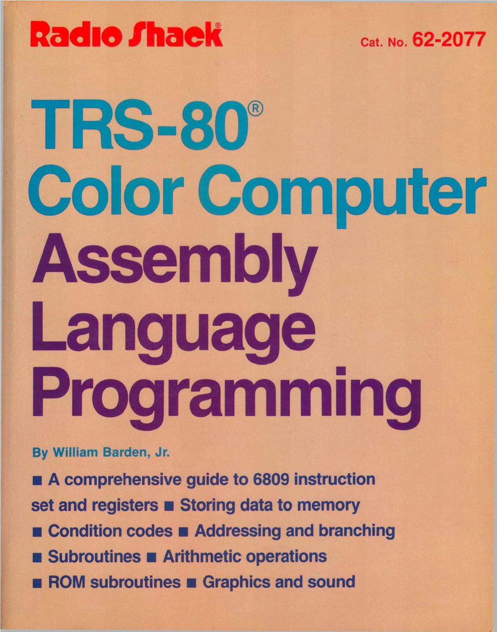 Color Computer Assembly Language Programming