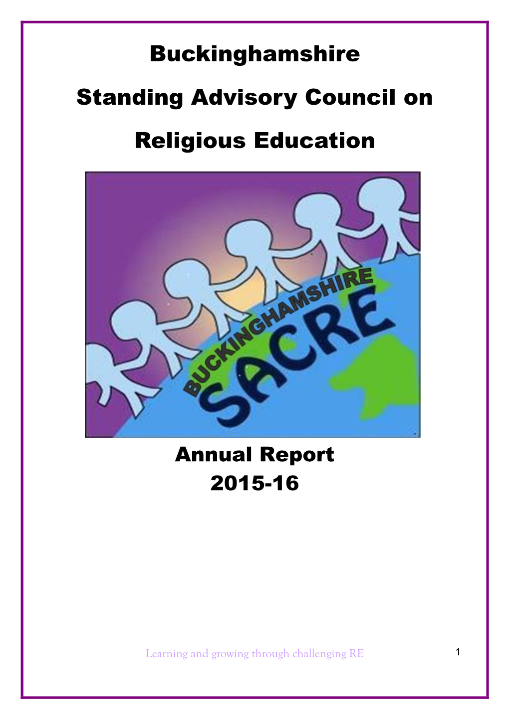 Buckinghamshire Standing Advisory Council on Religious Education