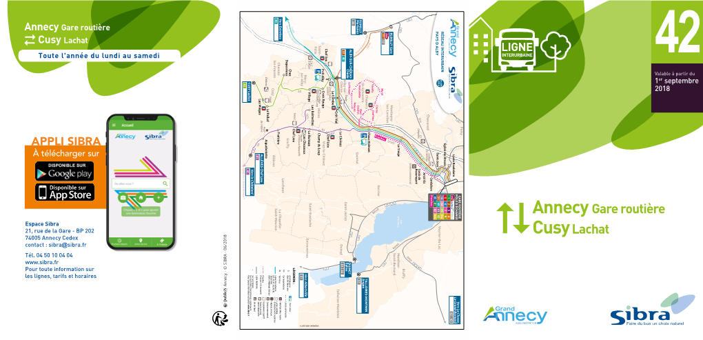 Annecy Gare Routière Cusylachat