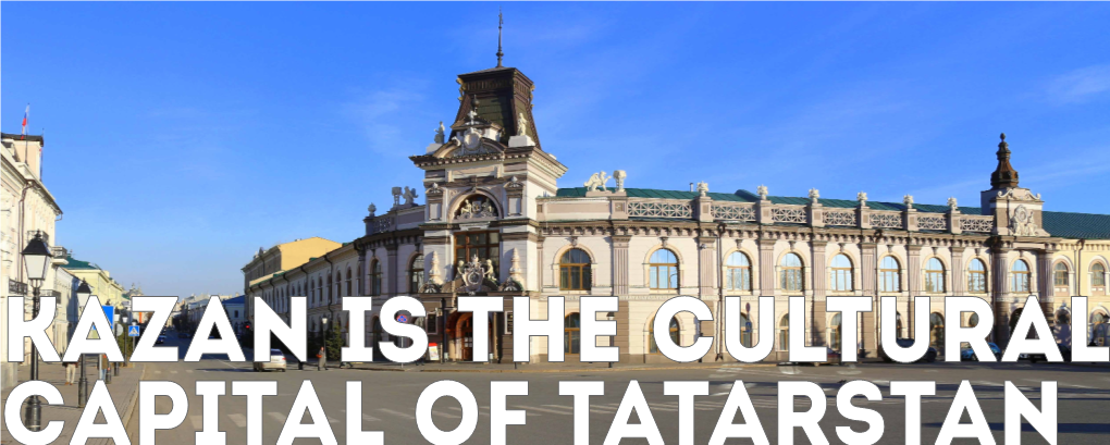 Culture in the Republic of Tatarstan