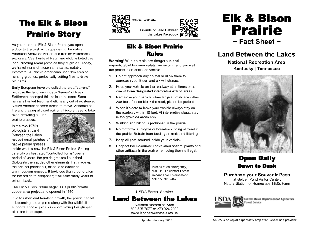 Elk & Bison Prairie