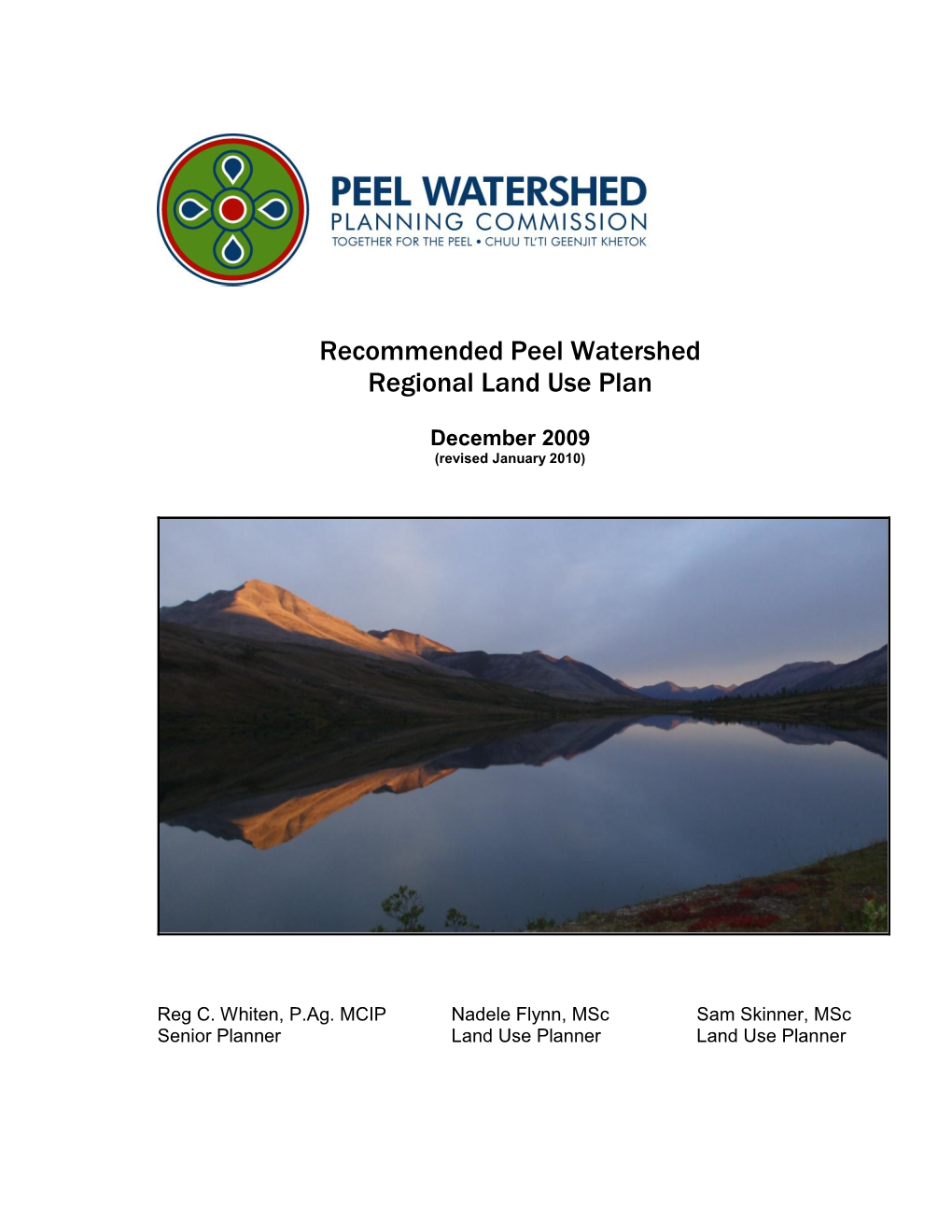 Peel Watershed Planning Process
