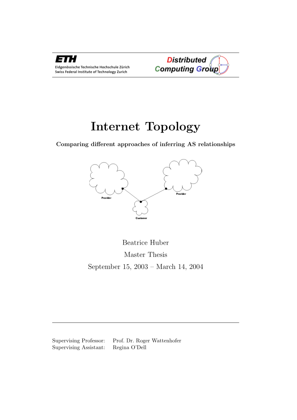 Internet Topology