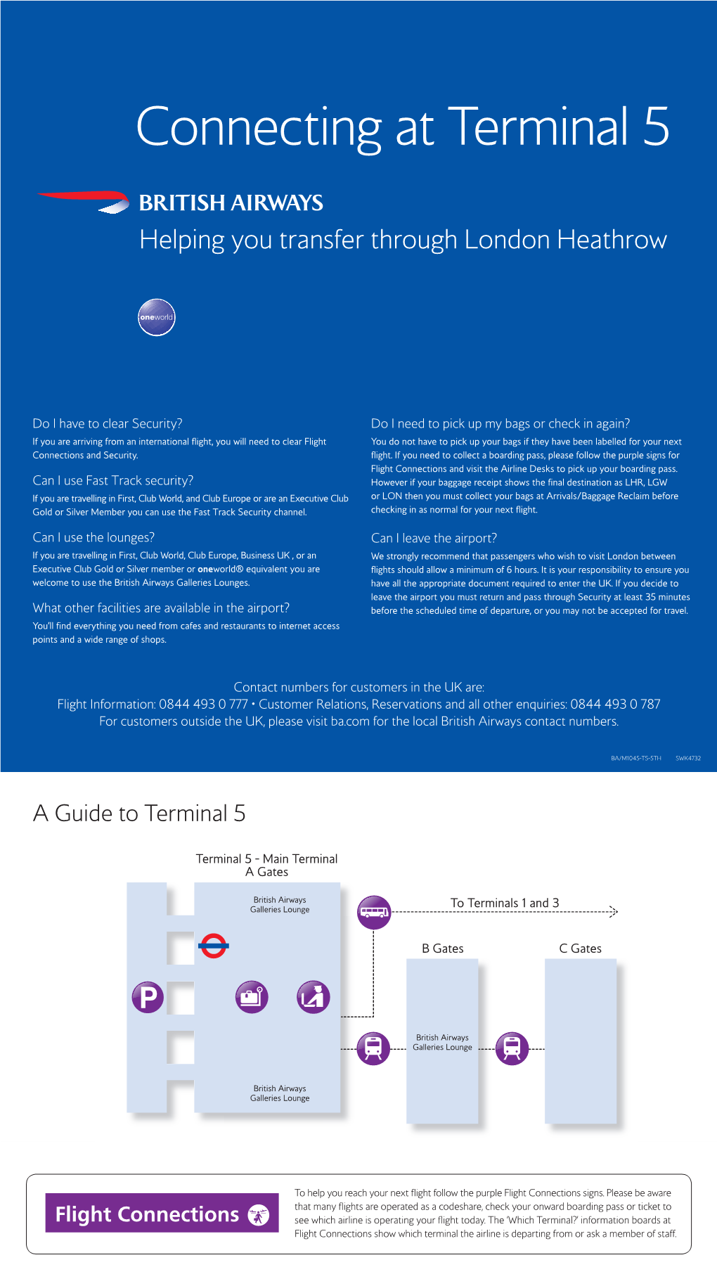 Connecting at Terminal 5