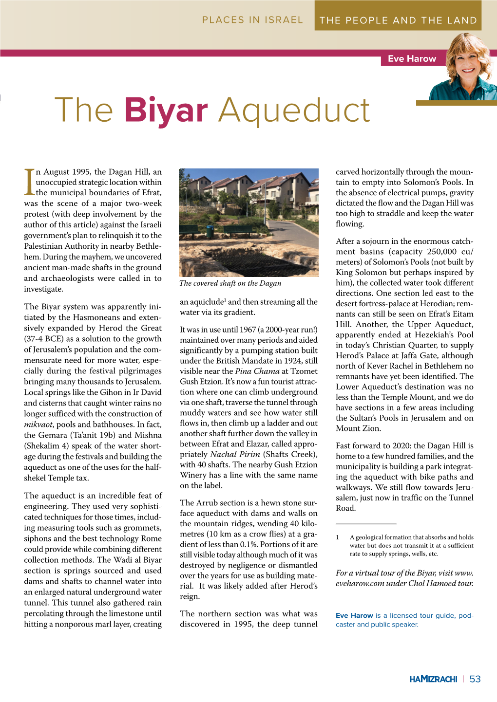 The Biyar Aqueduct