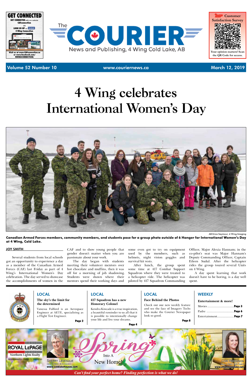 4 Wing Celebrates International Women's