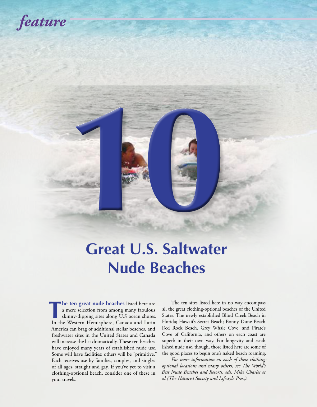 10 Great U.S. Saltwater Nude Beaches