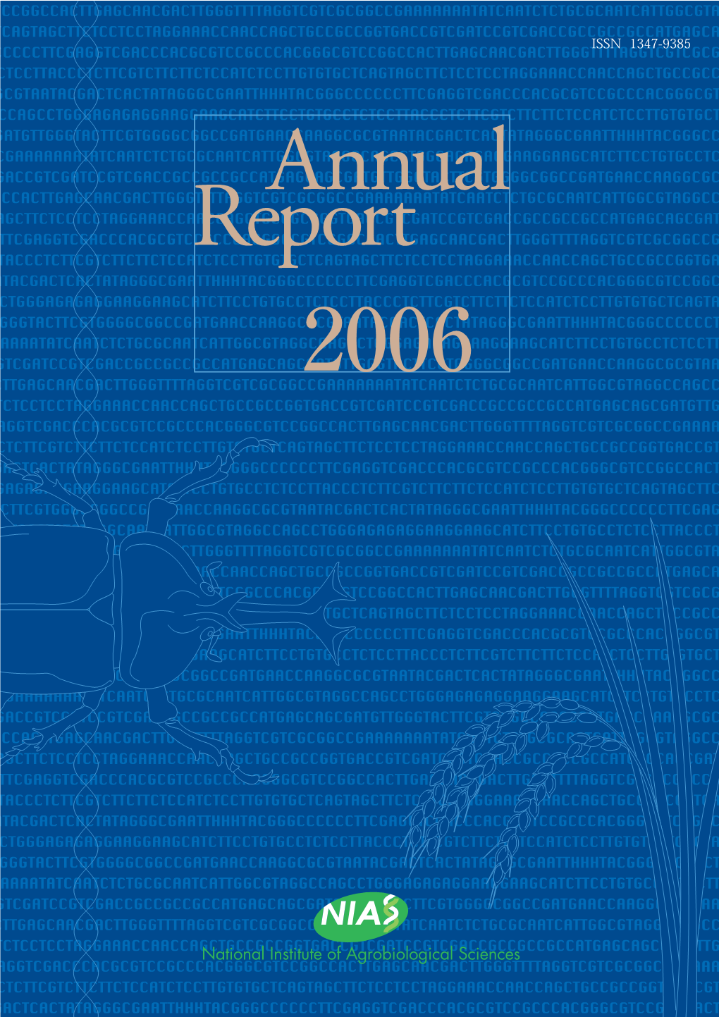 Annual Report 2006 (Apr.2005 � Mar.2006) (In the Fiscal Year 2005) !$--"&$ %,*( */, +,$-'#$)