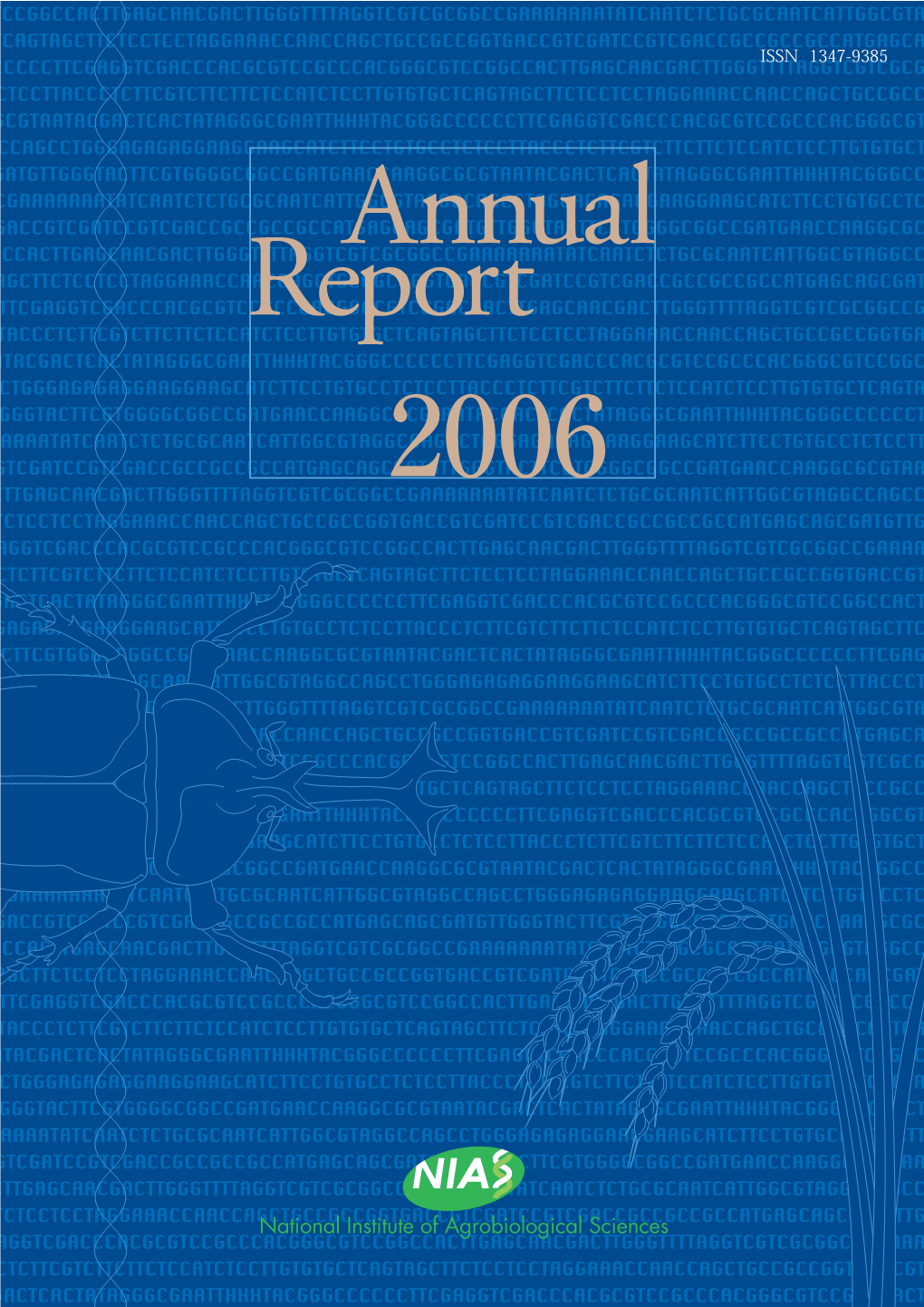 Annual Report 2006 (Apr.2005 � Mar.2006) (In the Fiscal Year 2005) !$--