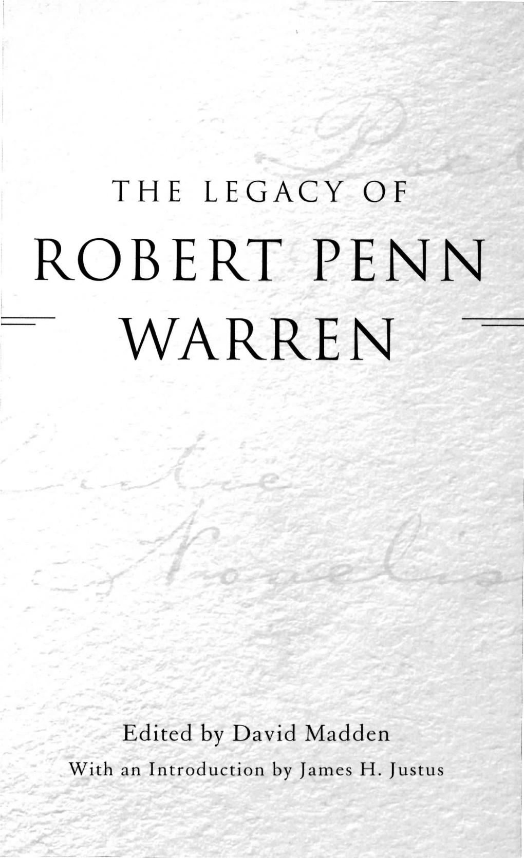 Robert Penn Warren