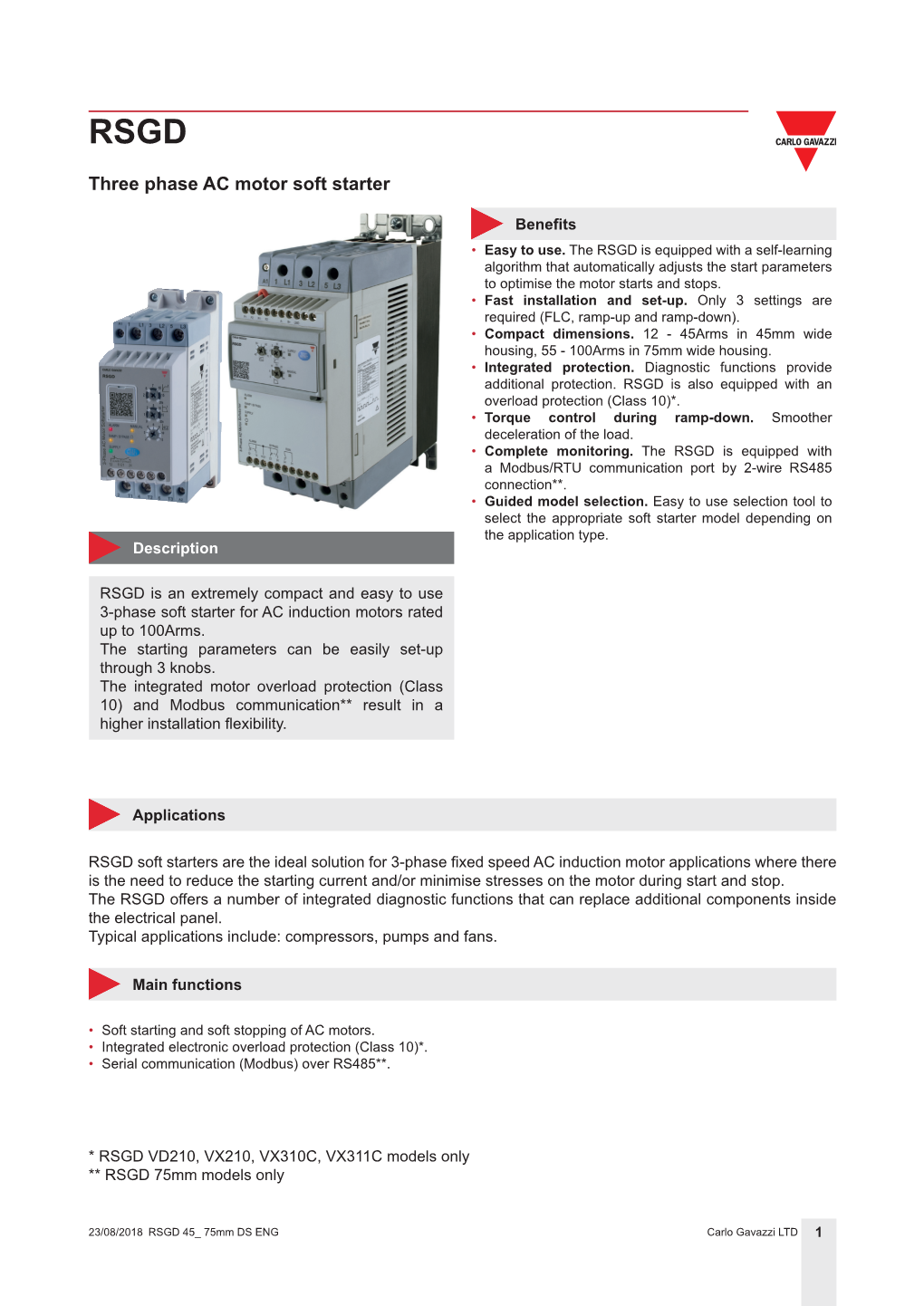 Three Phase AC Motor Soft Starter