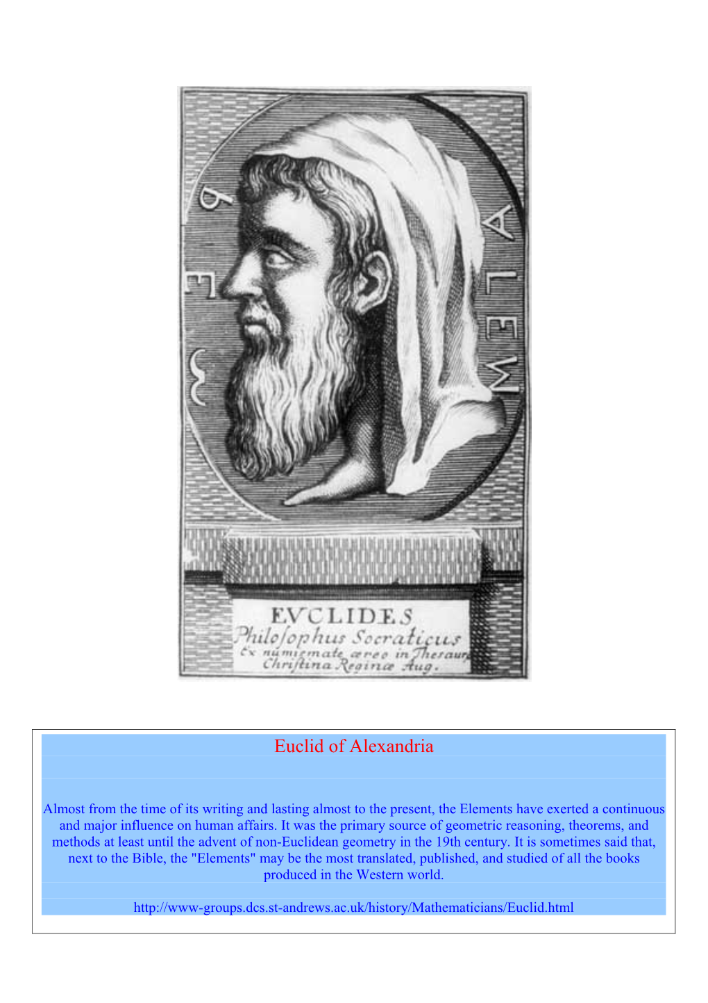 Euclid of Alexandria